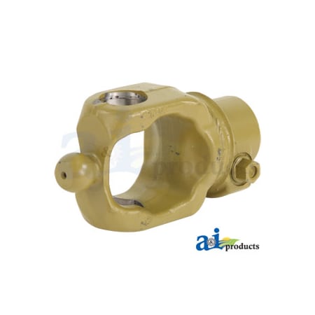 A & I Products Implement Yoke, Splined CV 1 3/8" - 21 Spline w/ Interfering Clamp Bolt 7.5" x4" x3" A-W350394